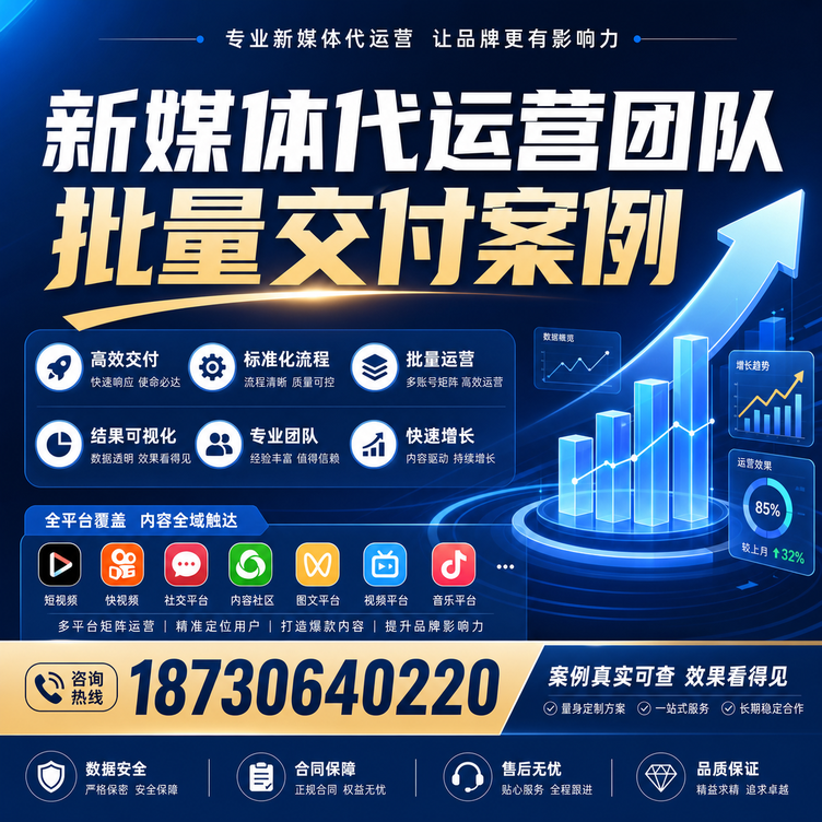 克拉玛依代运营公司多客户账号批量高效交付案例